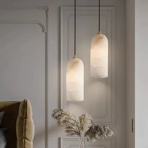 Lustre en marbre véritable – Suspension haut de gamme