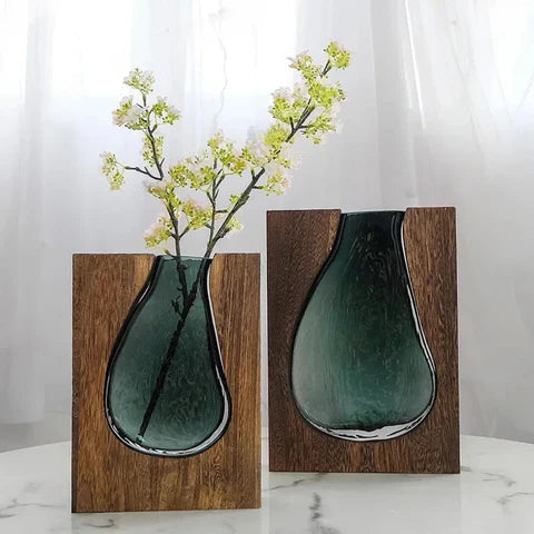 Vase nordic live edge