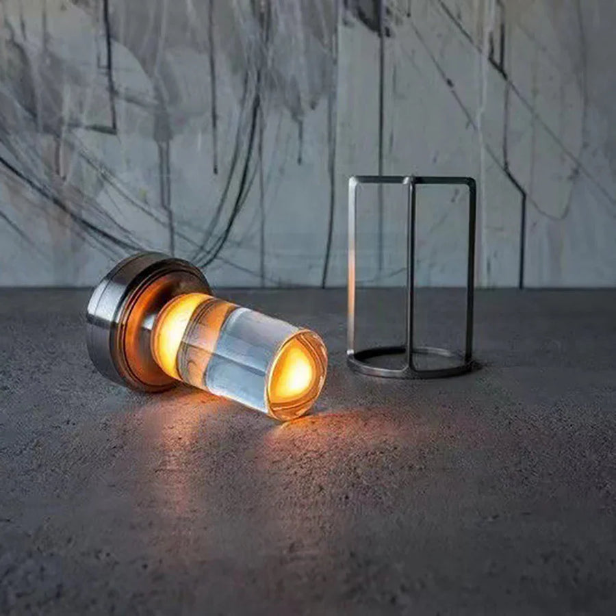 Lampe décorative à poser en cristal