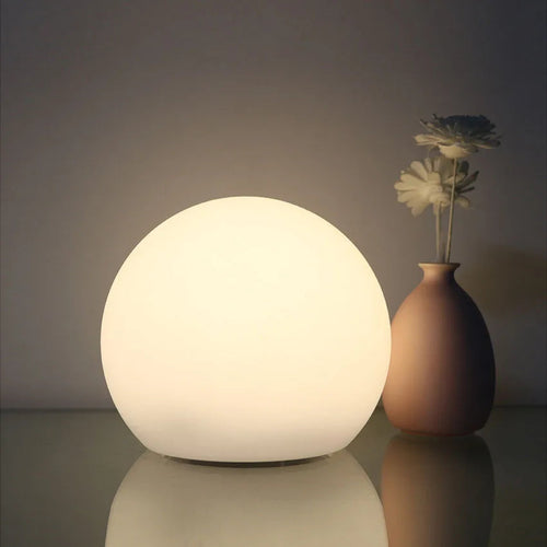 Lampe décorative globe de table design