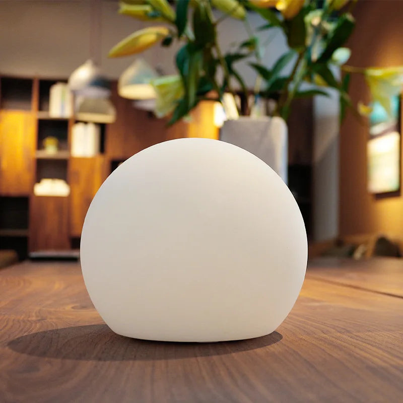 Lampe décorative globe de table design