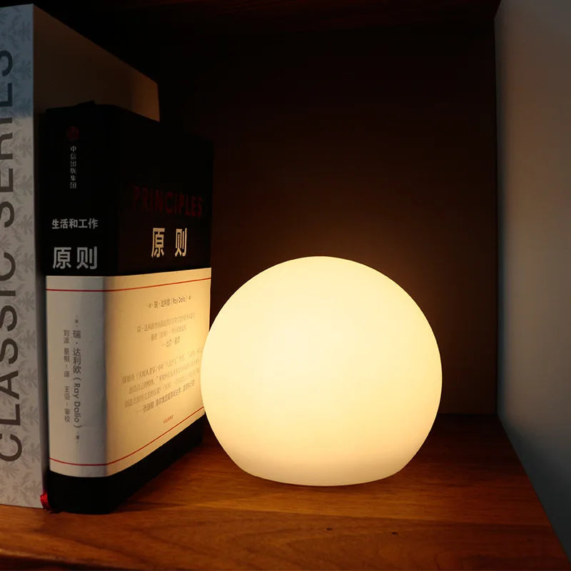 Lampe décorative globe de table design