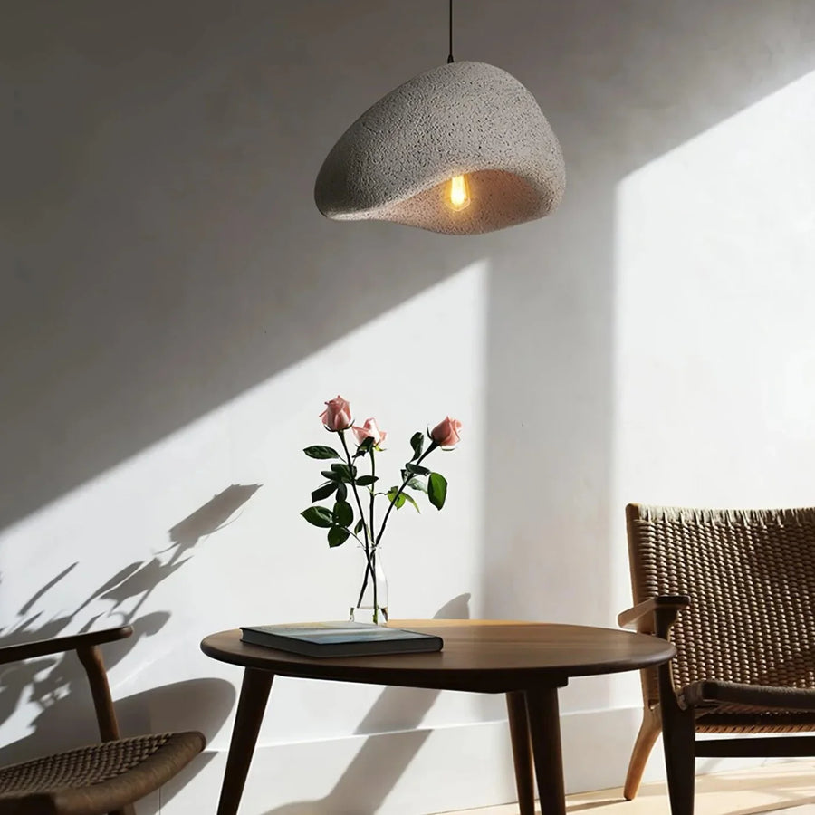 Lampe décorative suspendue wabi sabi