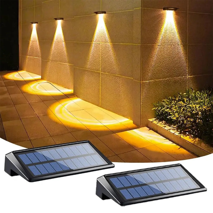 Éclairage d’appoint solaire (x2) – Design moderne & autonomie longue durée