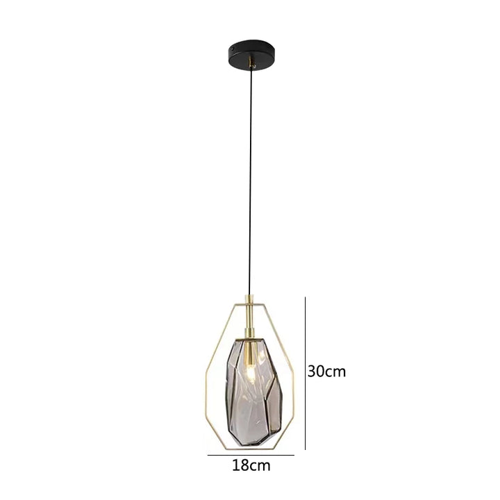 Suspension design en pierre