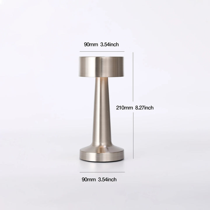 Lampe décorative de table design métallique