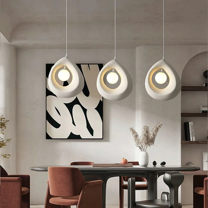 Suspension Wabi Sabi Tear – Luminaire Design Élégant