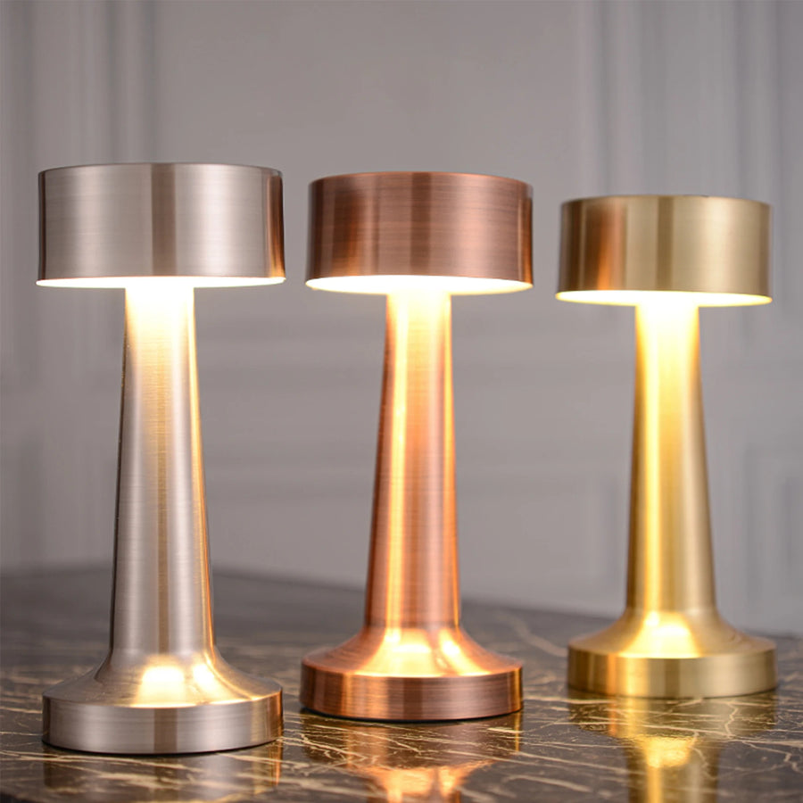 Lampe décorative de table design métallique