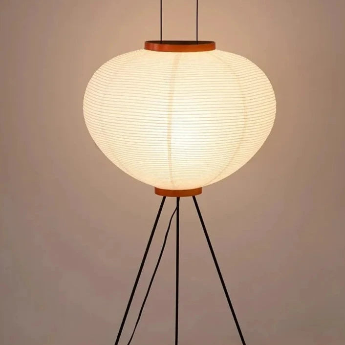 Lampe Japonaise Akari en Papier de Riz – Design Minimaliste