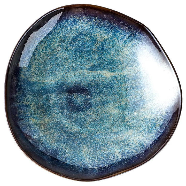Service de Table Ocean Breeze – 11 Pièces en Porcelaine Émaillée