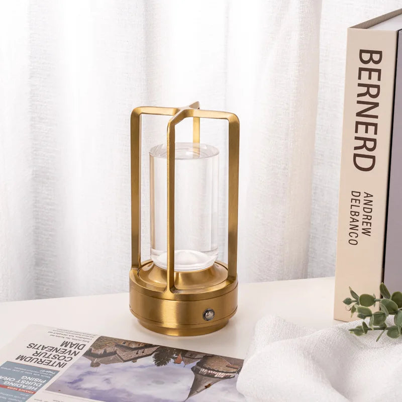 Lampe décorative à poser en cristal
