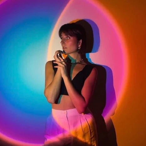 Lampe Coucher de Soleil – Éclairage Ambiant Multicolore