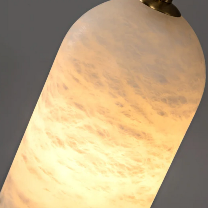 Lustre en marbre véritable – Suspension haut de gamme