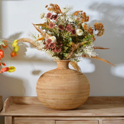 Vase en rotin