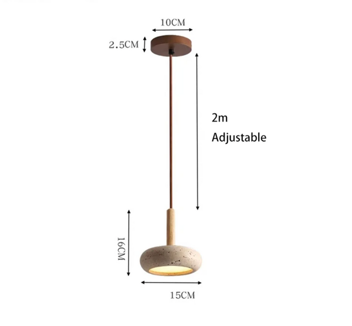 Suspension Halo Stone – Luminaire Design