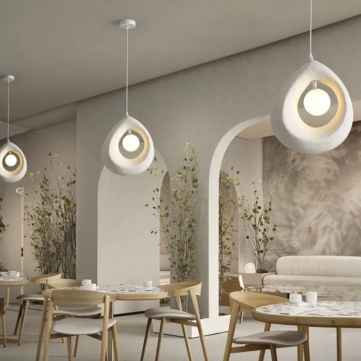 Suspension Wabi Sabi Tear – Luminaire Design Élégant