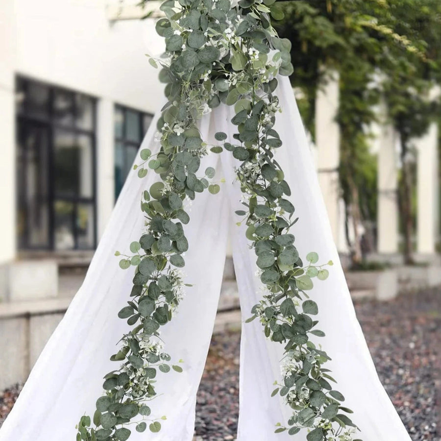 Guirlande en eucalyptus artificiel - Set de 2 pièces