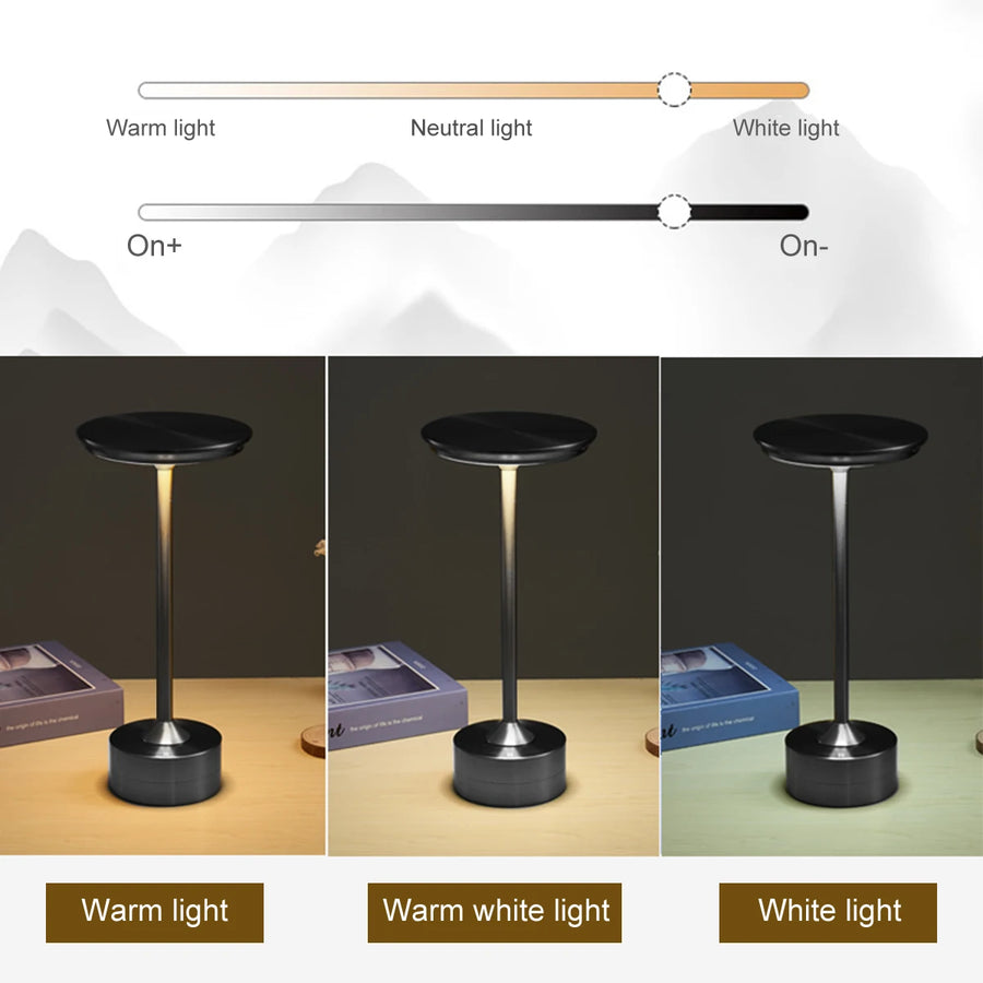 Lampe décorative en métal