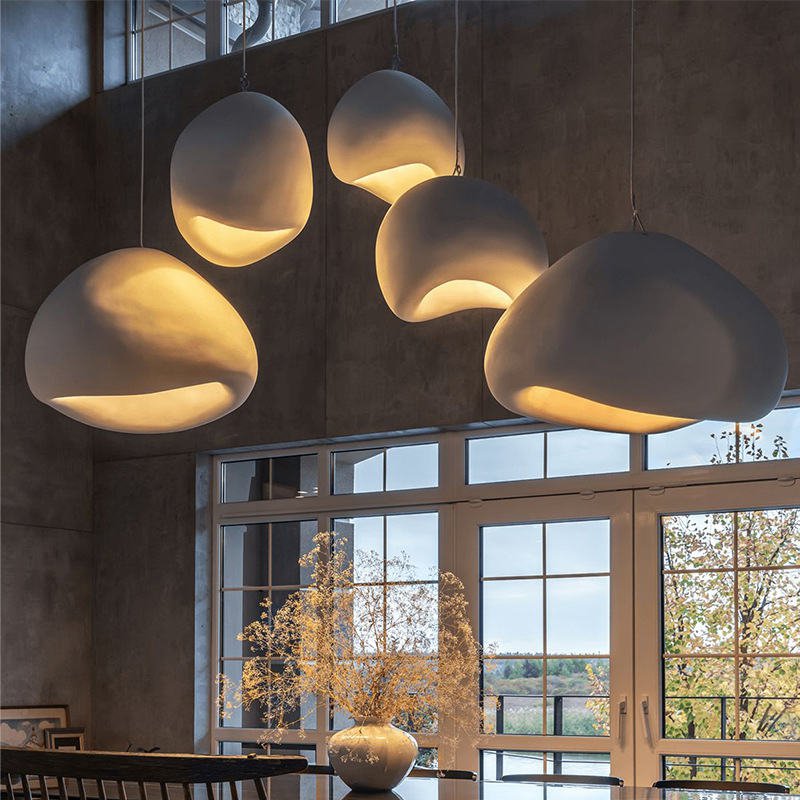Lampe décorative suspendue wabi sabi