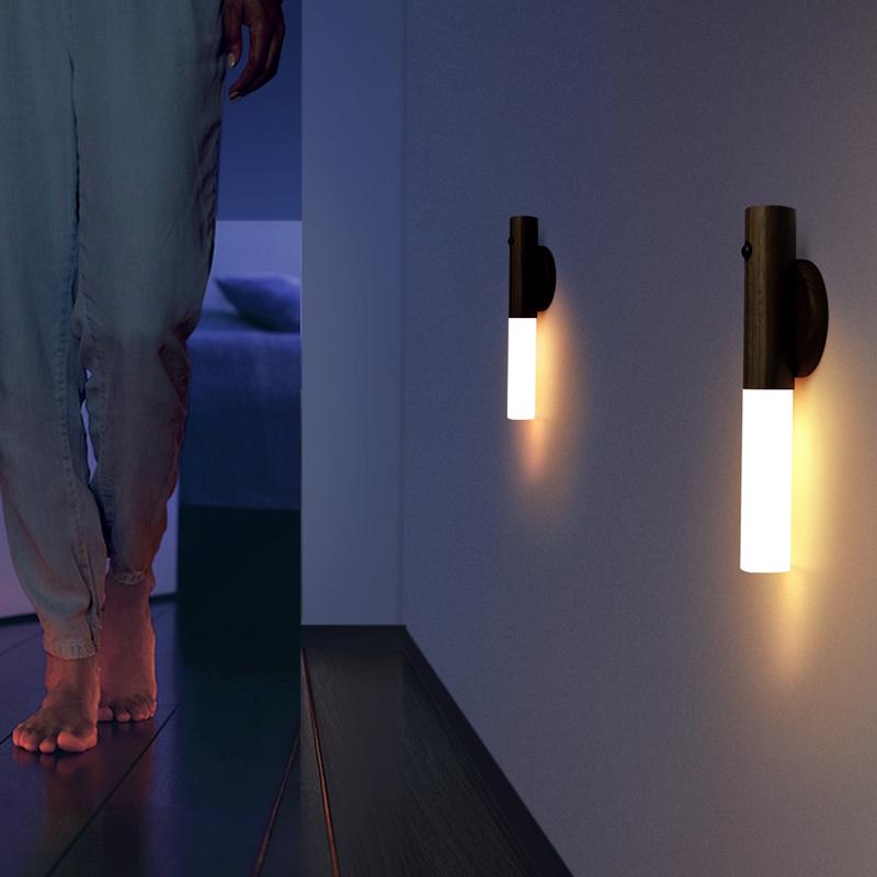 Lampe à Détecteur de Mouvement – Design Minimaliste