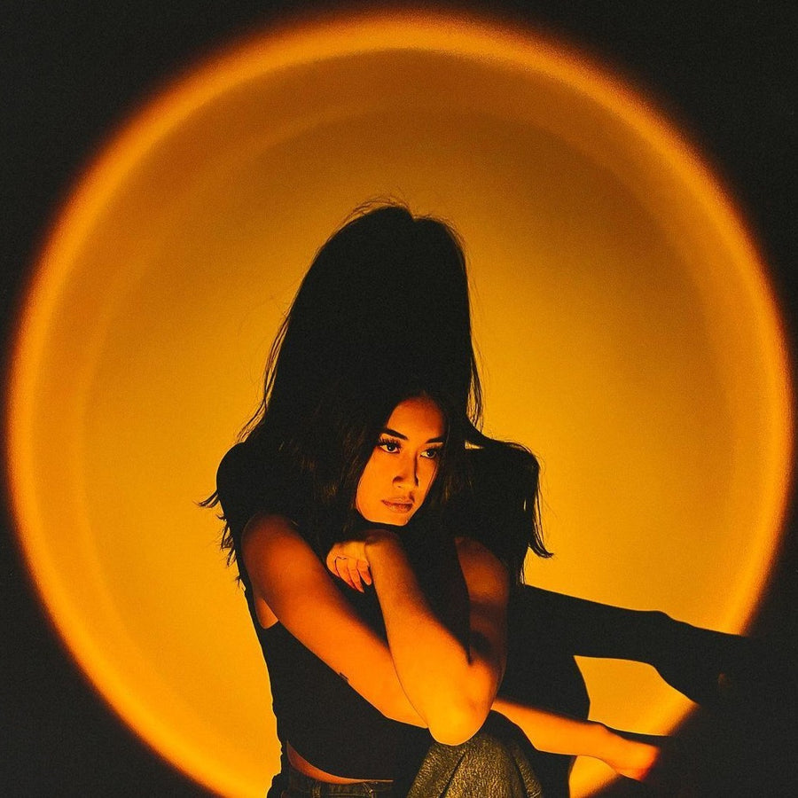Lampe Coucher de Soleil – Éclairage Ambiant Multicolore