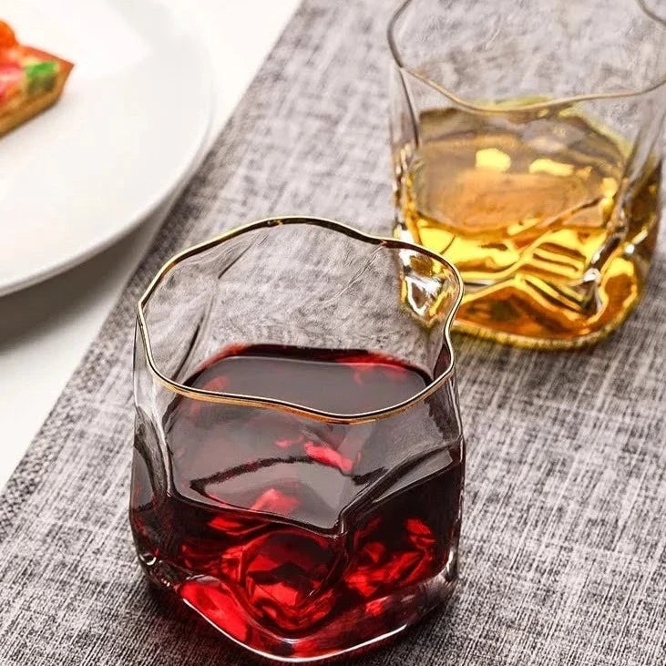 Verres à Whisky Texturés