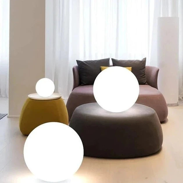 Lampe Solaire Sphère Étanche – Capteur Crépusculaire