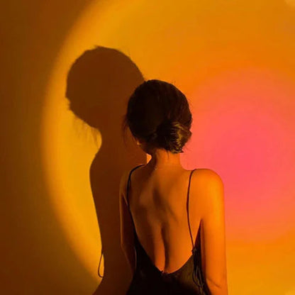 Lampe Coucher de Soleil – Éclairage Ambiant Multicolore