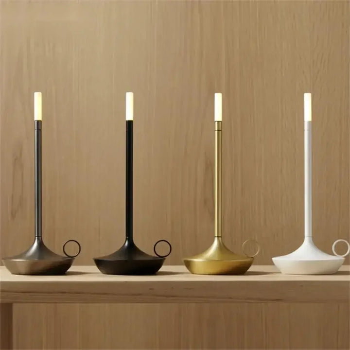 Lanterne à Bougie Portable – Éclairage Ambiance avec Contrôle Tactile