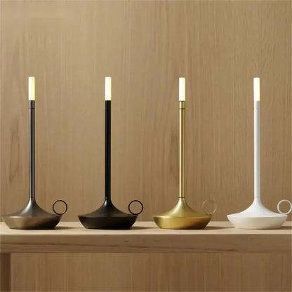 Lanterne à Bougie Portable – Éclairage Ambiance avec Contrôle Tactile