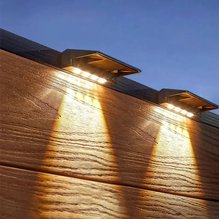 Éclairage d’appoint solaire (x2) – Design moderne & autonomie longue durée
