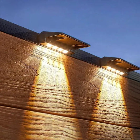 Éclairage d’appoint solaire (x2) – Design moderne & autonomie longue durée
