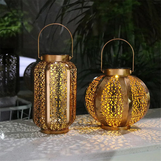 Lanterne Solaire Art Déco – Jardin et Terrasse