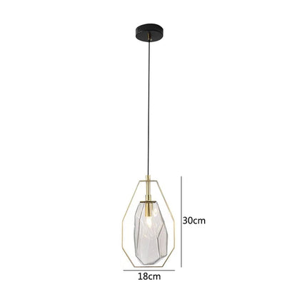 Suspension design en pierre