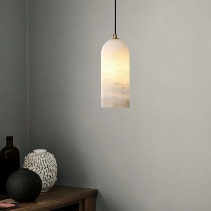Lustre en marbre véritable – Suspension haut de gamme