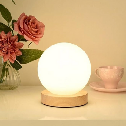 Lampe de Table Globe – Éclairage Élégant et Apaisant