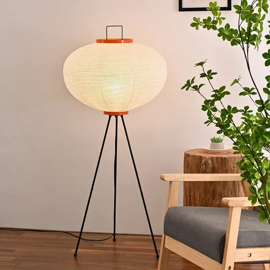 Lampe Japonaise Akari en Papier de Riz – Design Minimaliste