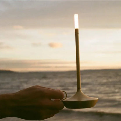 Lanterne à Bougie Portable – Éclairage Ambiance avec Contrôle Tactile