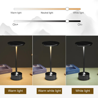 Lampe décorative en métal