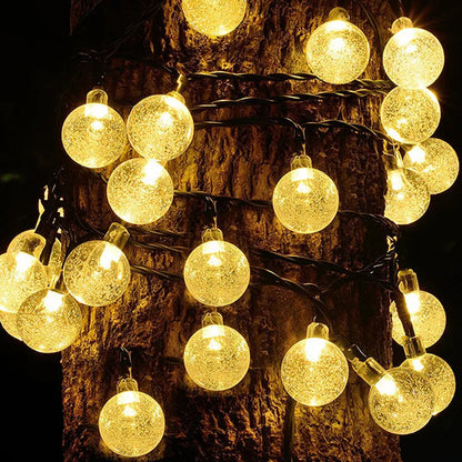 Lumières scintillantes solaires