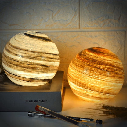 Lampe Lune en Verre – Éclairage Ambiant avec 16 Couleurs
