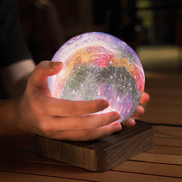 Lampe Lune Lévitante – Éclairage Galactique