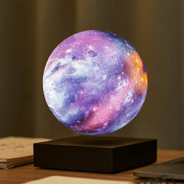 Lampe Lune Lévitante – Éclairage Galactique