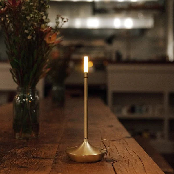 Lanterne à Bougie Portable – Éclairage Ambiance avec Contrôle Tactile