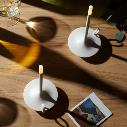Lanterne à Bougie Portable – Éclairage Ambiance avec Contrôle Tactile