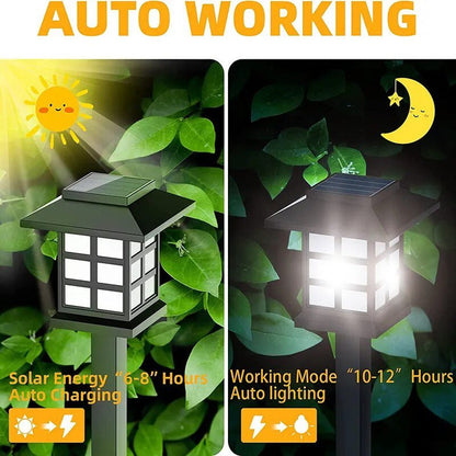 Lanternes solaires à led pour allées
