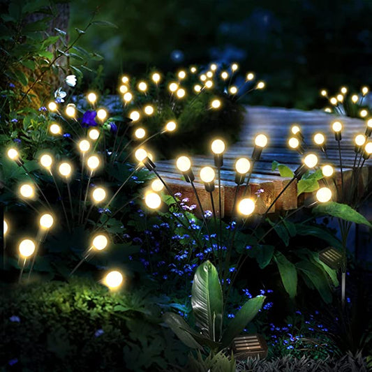 Lampes Solaires de Jardin Oscillantes – Étanches, Écologiques et Automatiques