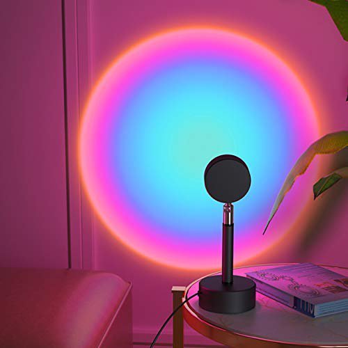 Lampe Coucher de Soleil – Éclairage Ambiant Multicolore